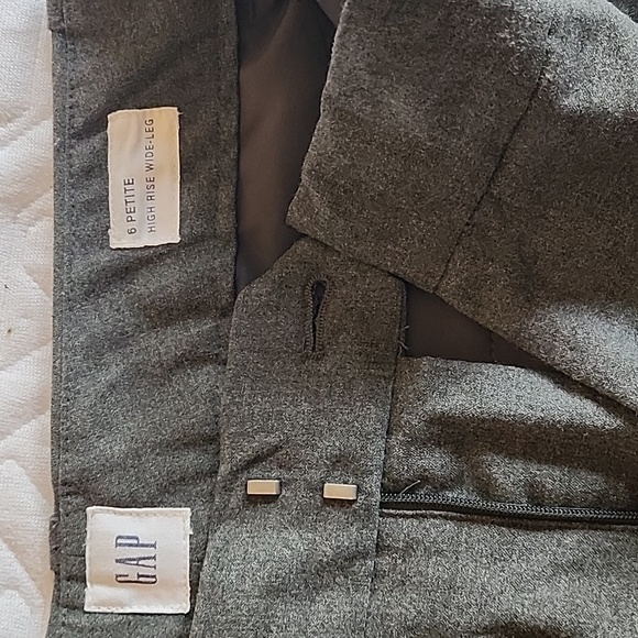 Gap high rise wide-leg pants - Picture 3 of 6